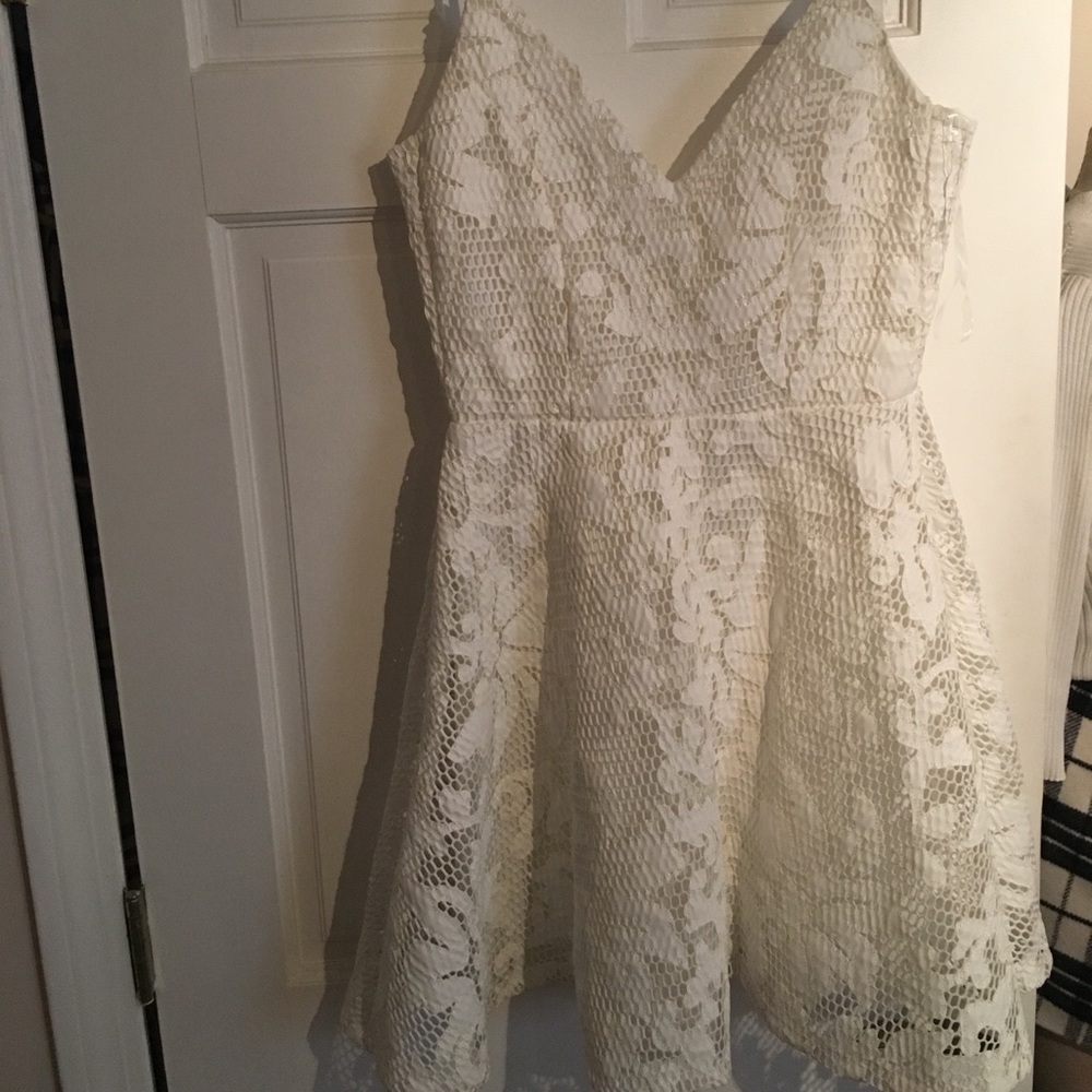 White Mini Dress